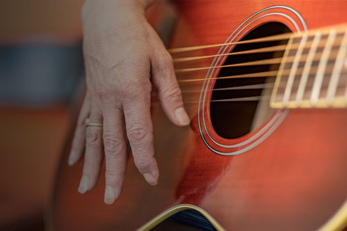 Learn to play the guitar